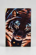 8x10 Sublimation Glass Cutting Board - Mystic Tiger full view