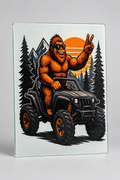 Bigfoot Jeep cutting board front-facing packshot